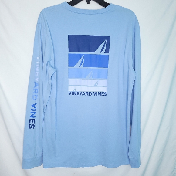 Vineyard Vines Other - VINEYARD VINES Men's Sailboat Graphic Long Sleeve Tee MEDIUM